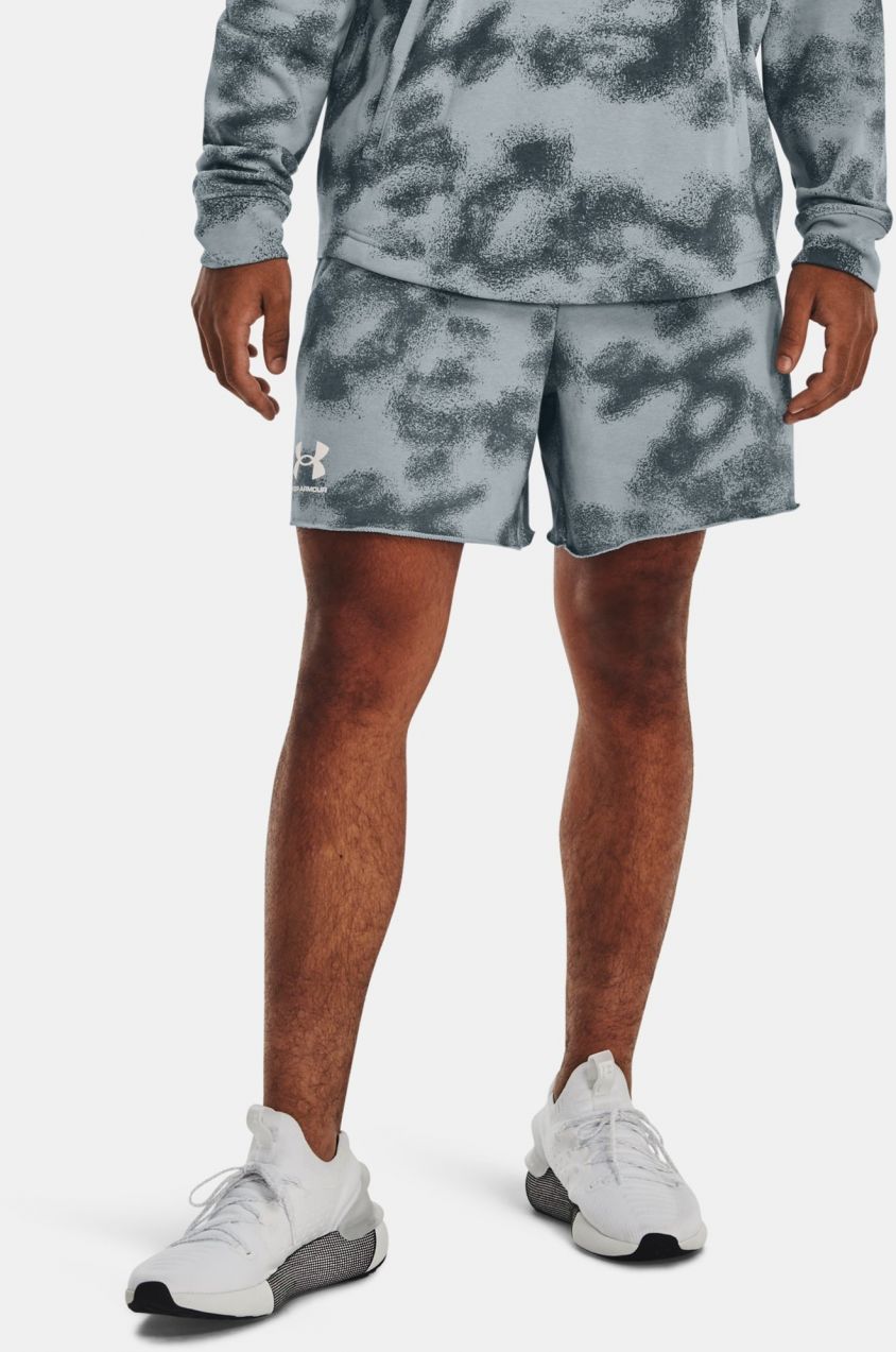 Nohavice a kraťasy pre mužov Under Armour - modrá