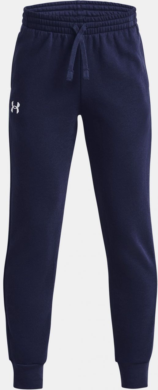 Tmavomodré chlapčenské tepláky Under Armour Rival