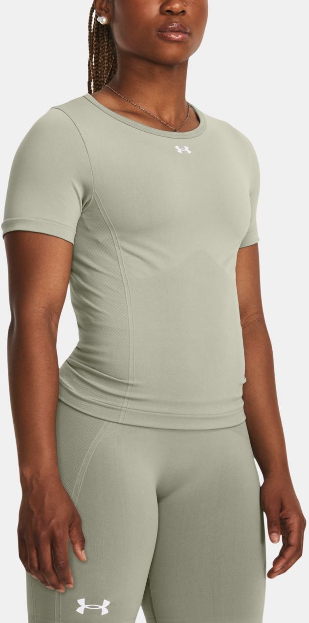 Svetlosivé športové tričko Under Armour UA Train Seamless SS