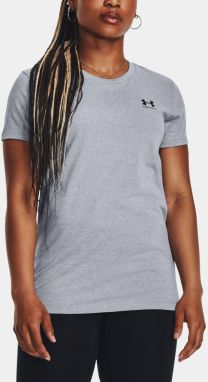 Svetlosivé dámske melírované tričko Under Armour UA W SPORTSTYLE LC SS