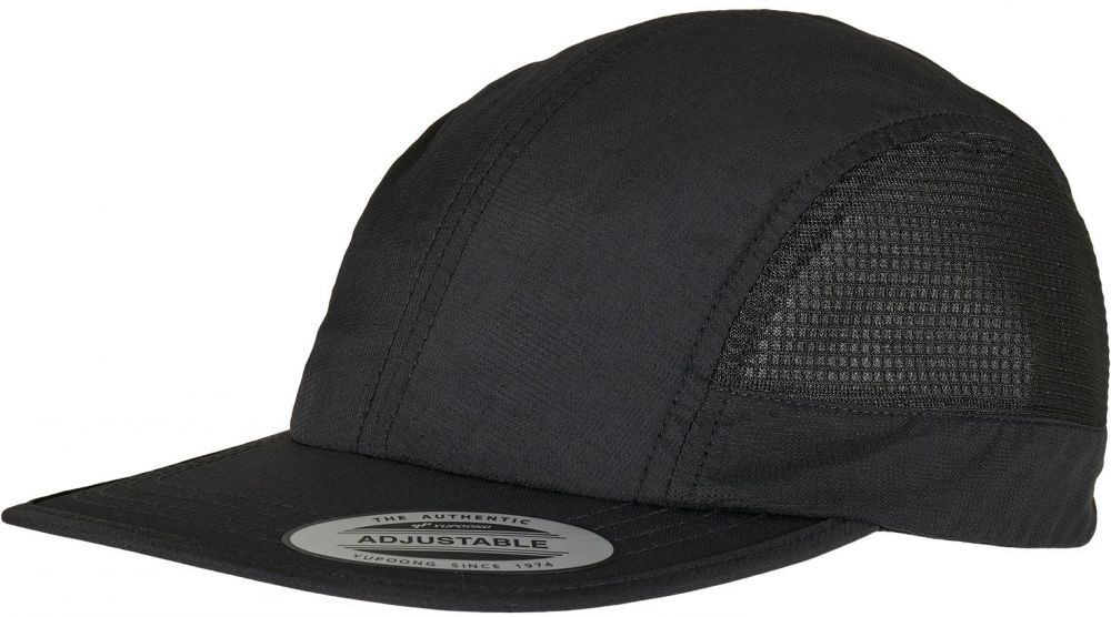 Nylon Snapback Black
