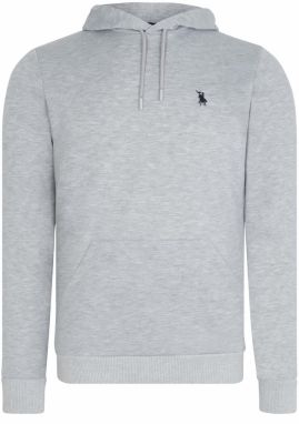 V4011 DEWBERRY MEN'S HOODED SWEATSHIRT-GREY