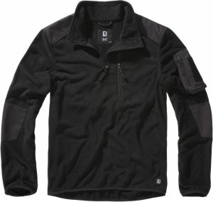 Fleece Troyer Ripstop Black