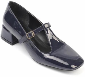 Capone Outfitters Women's Flat Toe T-Strap Low Heel Mary Jane Shoes