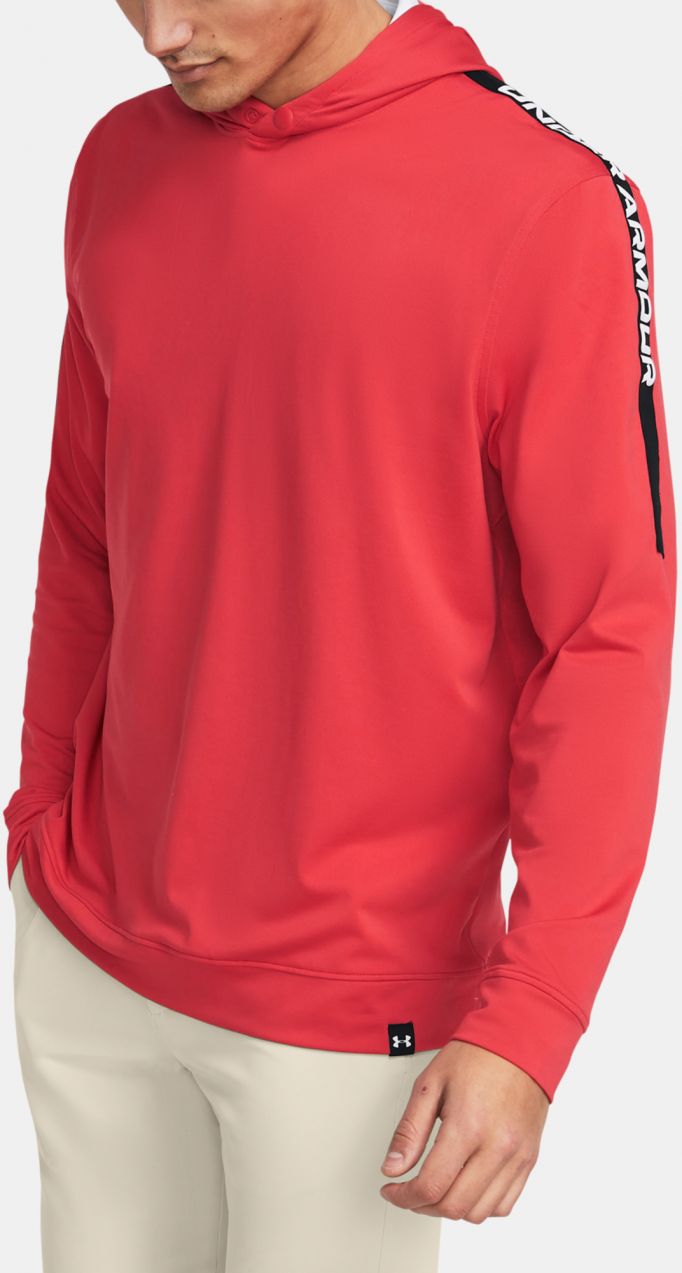 Červená športová mikina Under Armour UA Playoff Hoodie