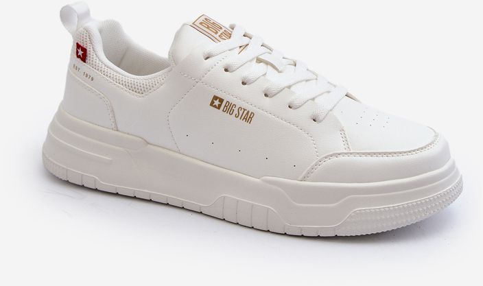 Men's Memory Foam System Big Star White Sneakers