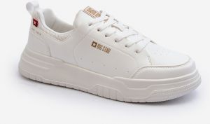 Men's Memory Foam System Big Star White Sneakers