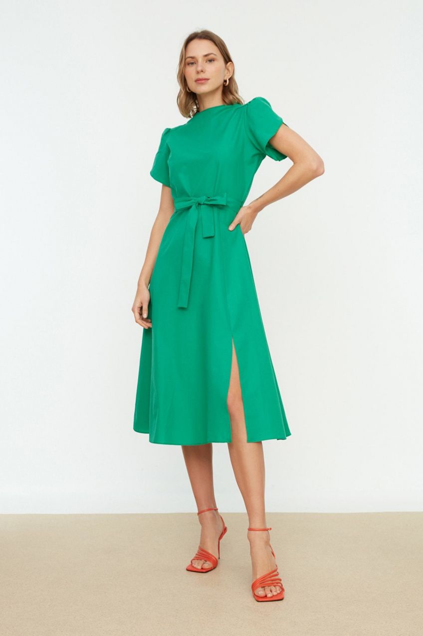 Dámske šaty Trendyol TWOSS22EL0115/Black