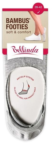Bellinda 
BAMBUS FOOTIES SOCKS - Bambusové veľmi nízke dámske ponožky - čierna