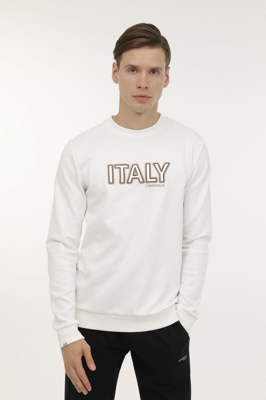 Lumberjack ML FRANKY 16BA-109 3PR ECRU Man Sweatshirt