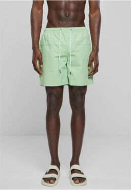 Men's Swimsuit Block Swim Shorts - Green
