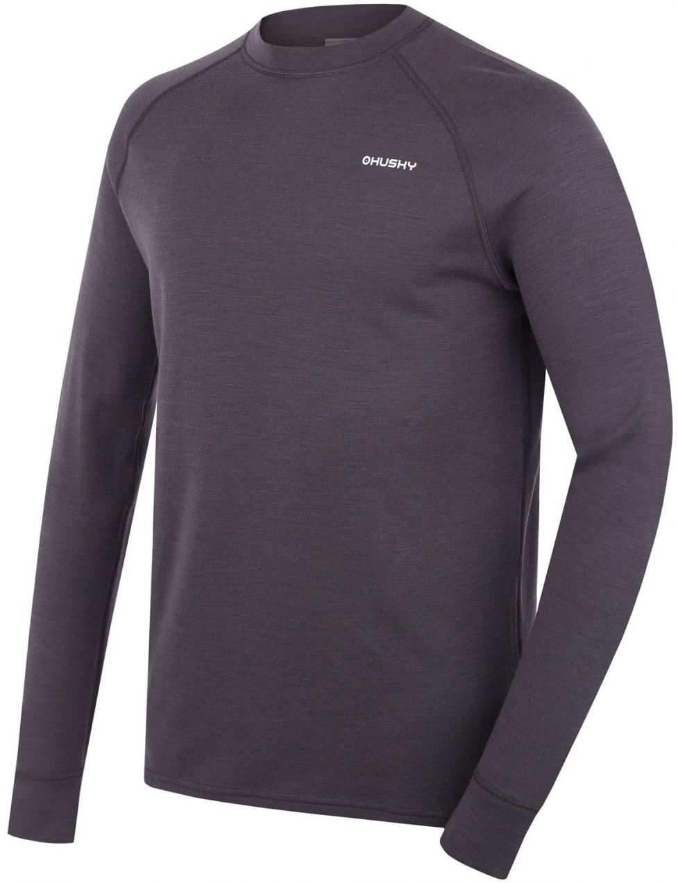 Men's merino sweatshirt HUSKY Aron M graphite