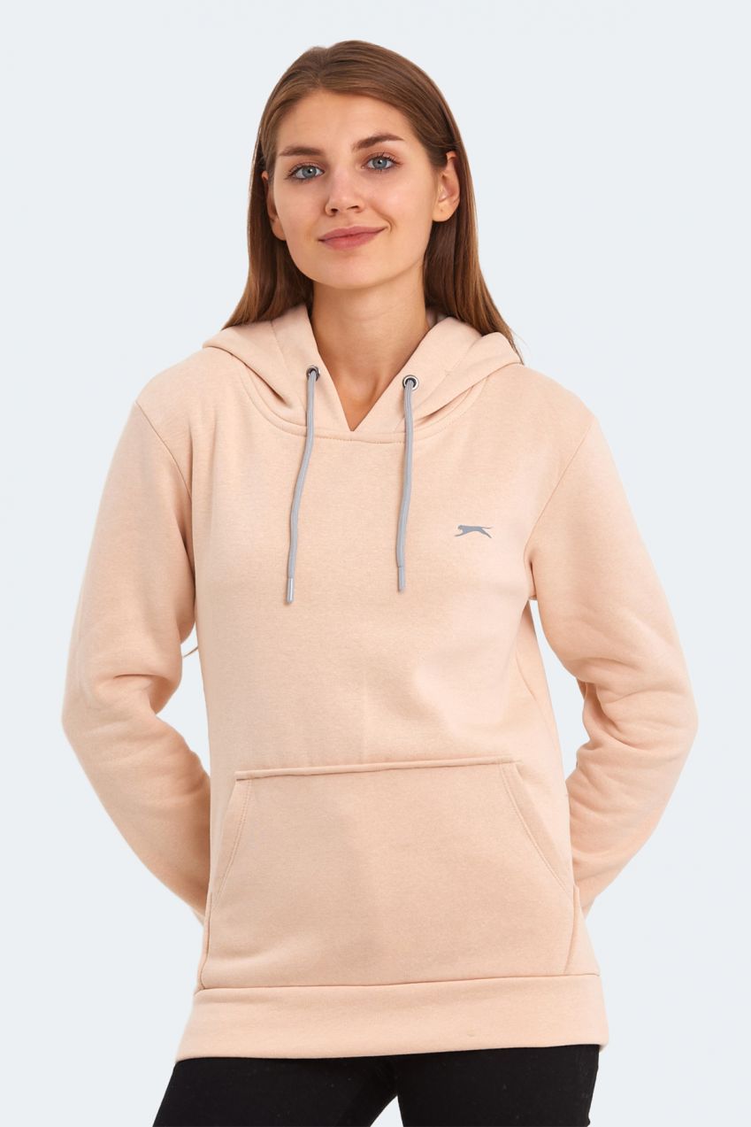 Dámska mikina Slazenger KESHIAN béžová