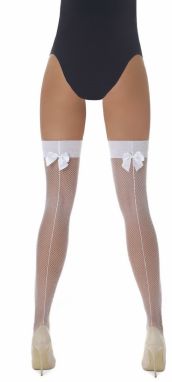 Bas Bleu Cabaret stockings with seam and bow MIKAELA 20 DEN