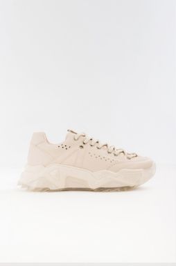 LuviShoes 65119 Beige Skin Women's Sneakers