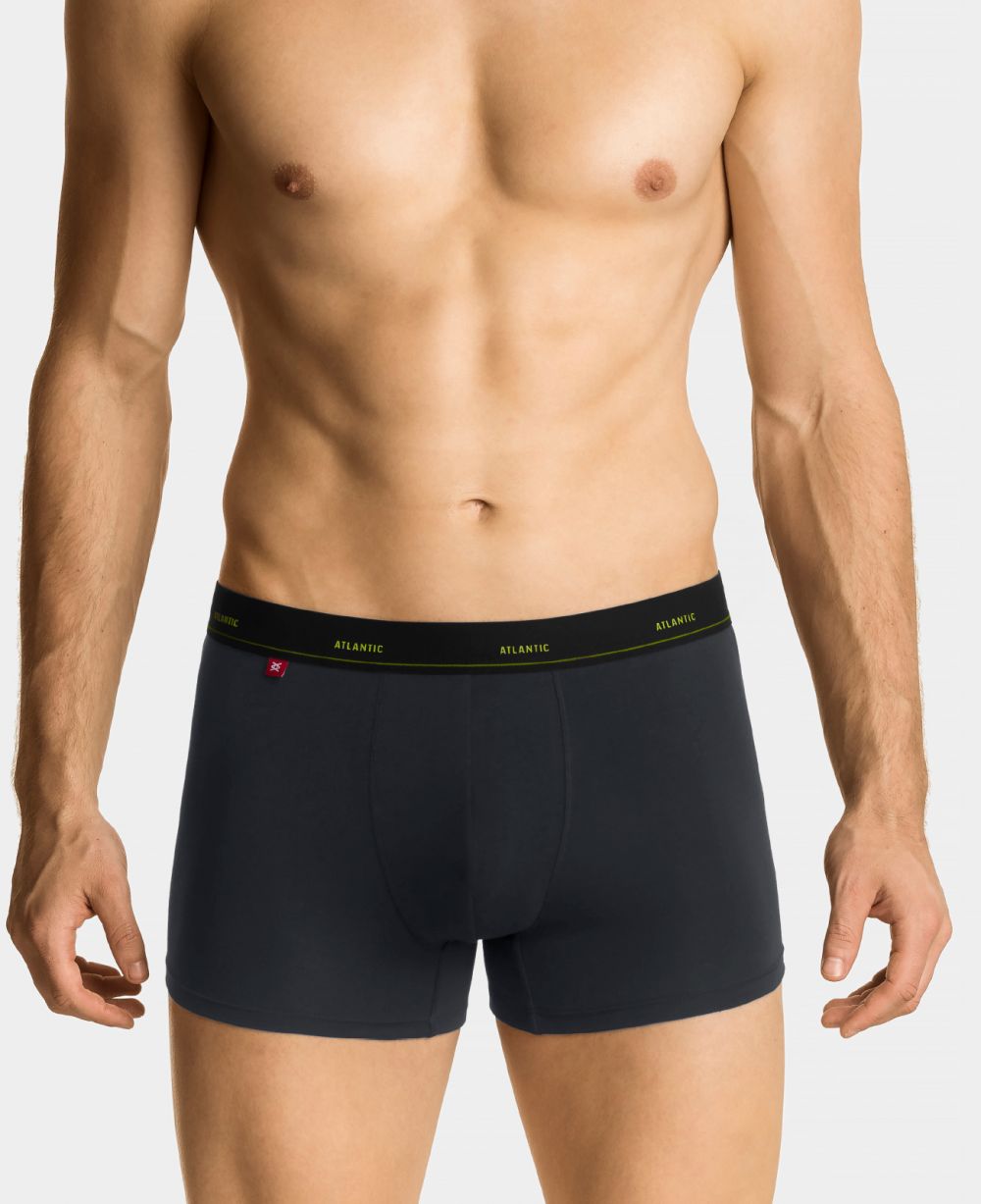Man boxers ATLANTIC PREMIUM - dark gray