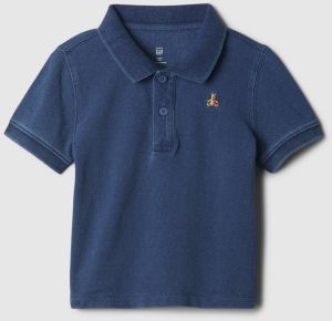 Tmavomodré chlapčenské polo tričko GAP Brannan