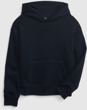 Tmavomodrá chlapčenská mikina s kapucňou GAP