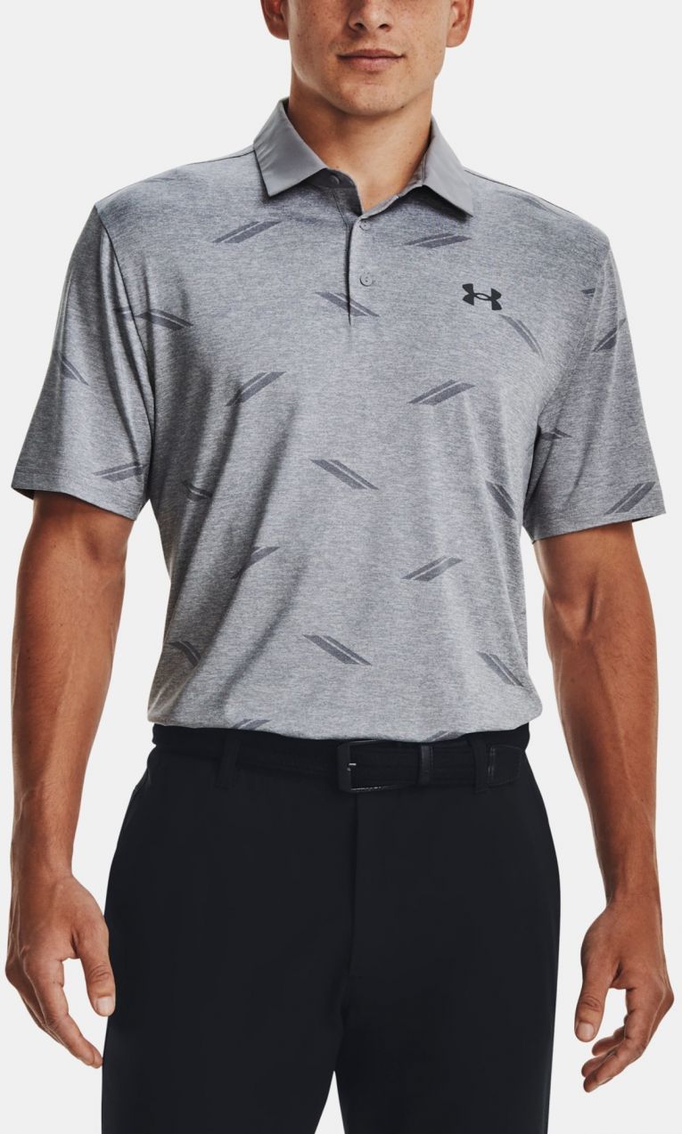 Polokošele pre mužov Under Armour - sivá