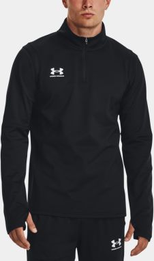 Čierne pánske športové tričko Under Armour UA M's Ch. Midlayer