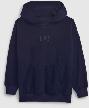 Tmavomodrá chlapčenská mikina s kapucňou GAP