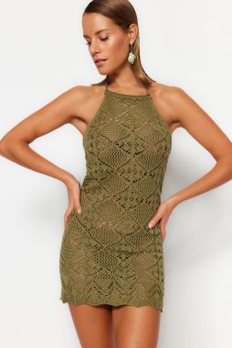 Trendyol šaty - zelené - Bodycon