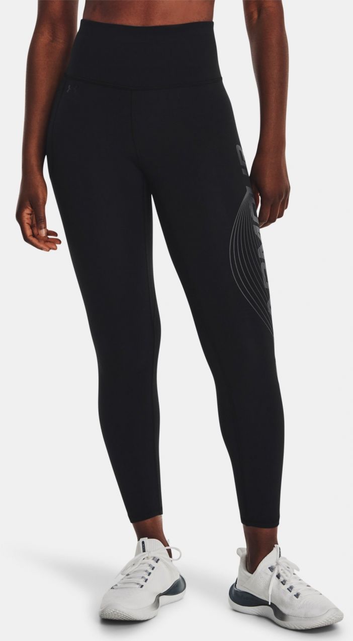 Čierne športové legíny Under Armour Motion Ankle Leg Branded