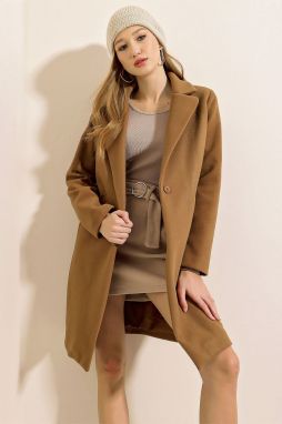 Kabát Bigdart 9085 Cachet - Hnedý