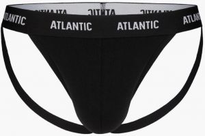Pánske slipy Jockstrap ATLANTIC - čierne