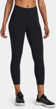 Čierne dámske skrátené športové legíny Under Armour Meridian
