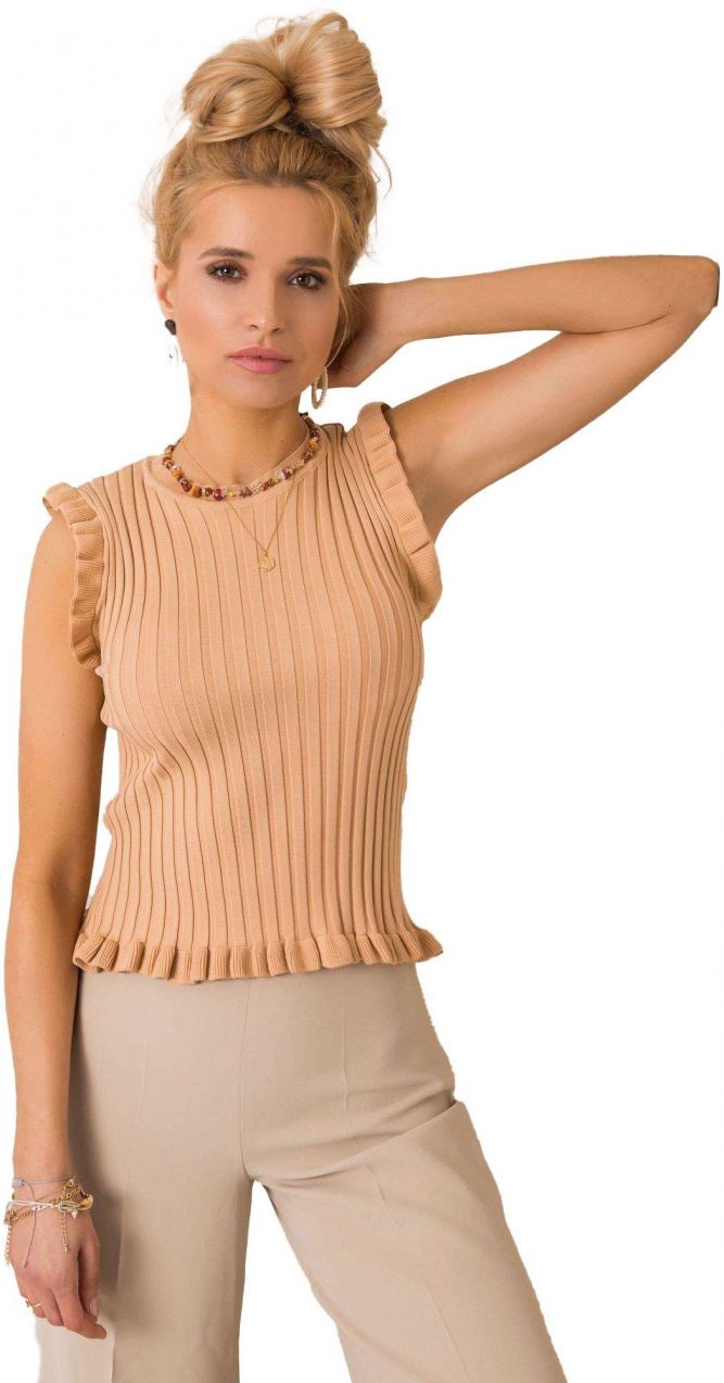 Beige blouse Penny RUE PARIS
