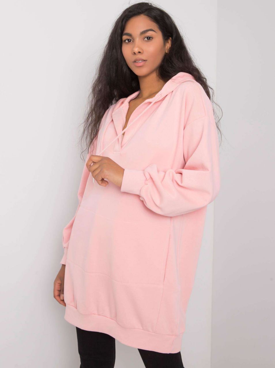 Women's pink hoodie