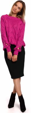 Dámsky sveter Made Of Emotion Fuchsia