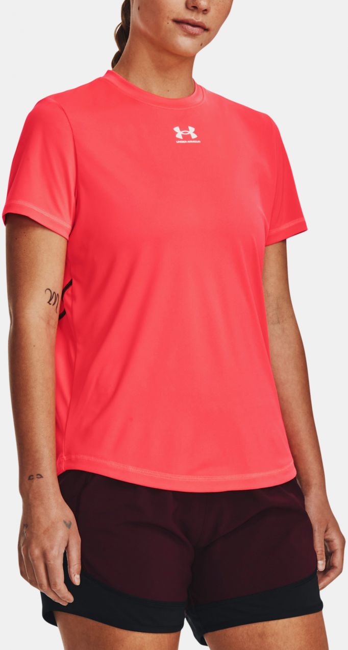 Červené dámske športové tričko Under Armour Train