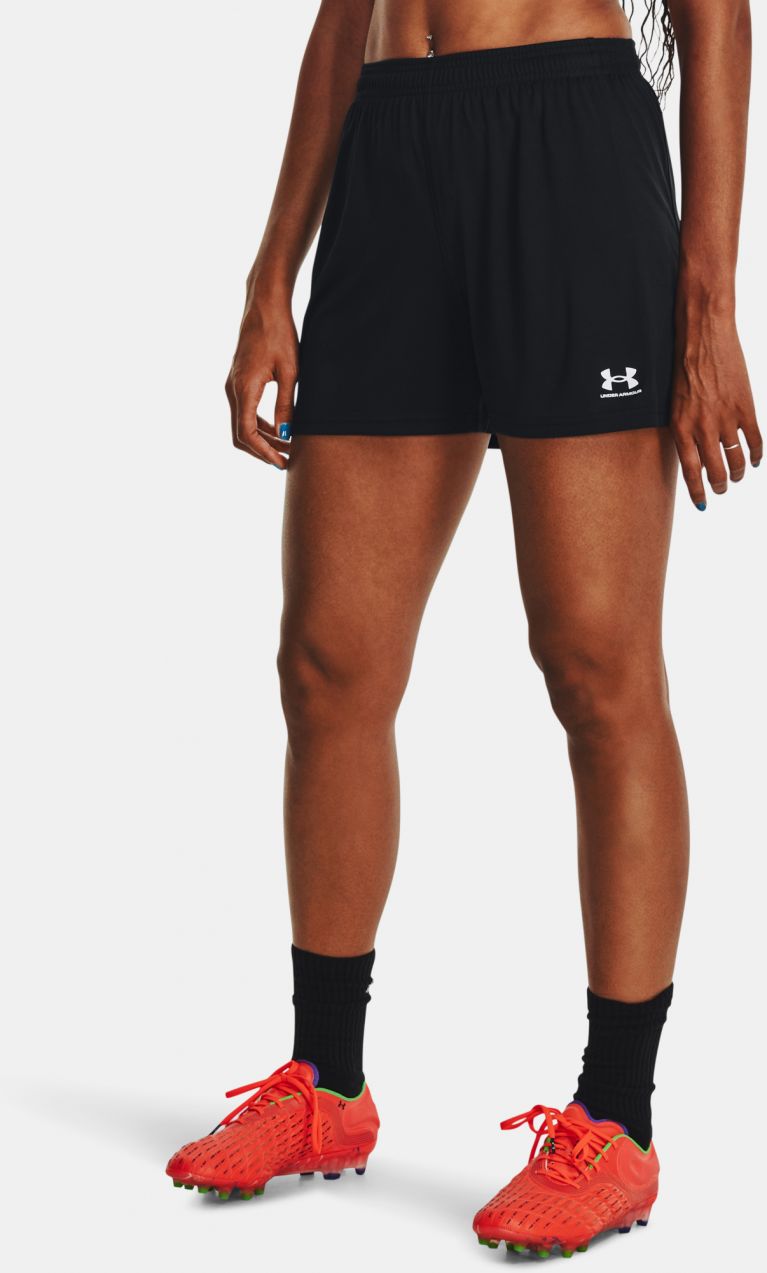 Čierne dámske športové kraťasy Under Armour UA W's Ch. Knit Short