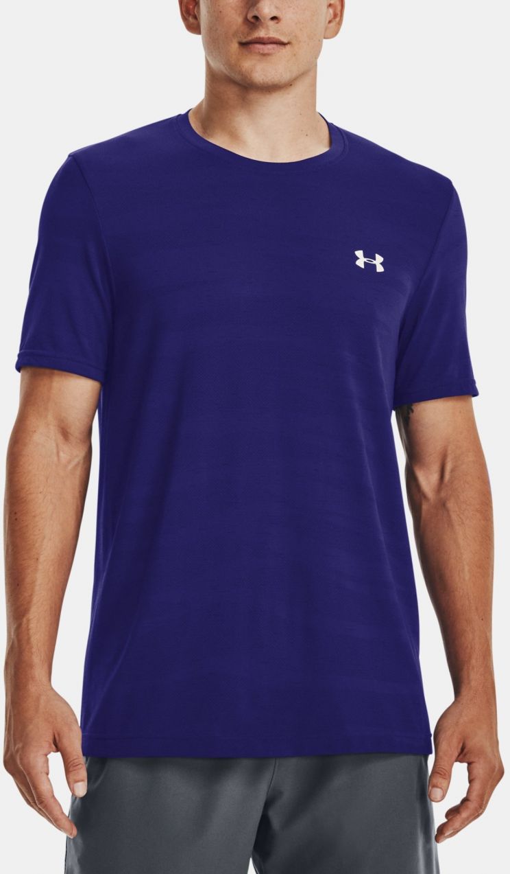 Tričko Under Armour UA Seamless Wave SS-BLU