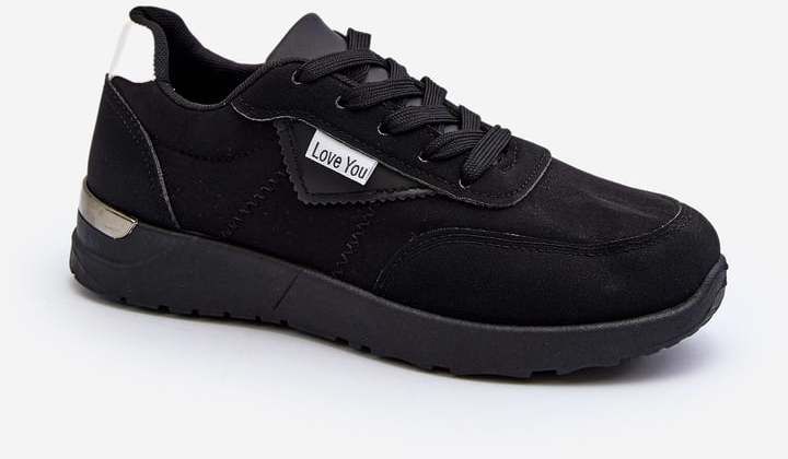 Women's Sports Sneakers Shoes Black Vovella
