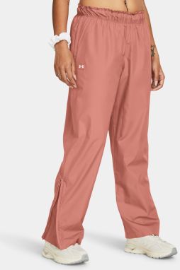 Ružové športové nohavice Under Armour UA Rush OS Woven Pant
