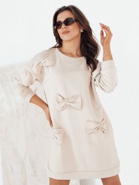 GASTOR Dress Beige Dstreet