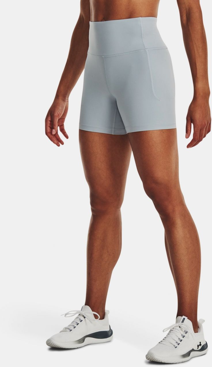 Nohavice a kraťasy pre ženy Under Armour - modrá