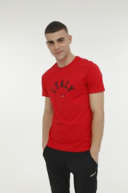 Lumberjack ML ROBERT 11CT1044 3FX RED Man Sleeve T-Sh