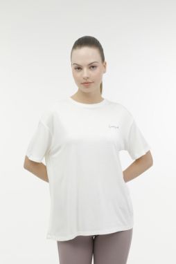 Lumberjack WL CALI 11LAM104 3FX WHITE Woman Sleeve T-Sh