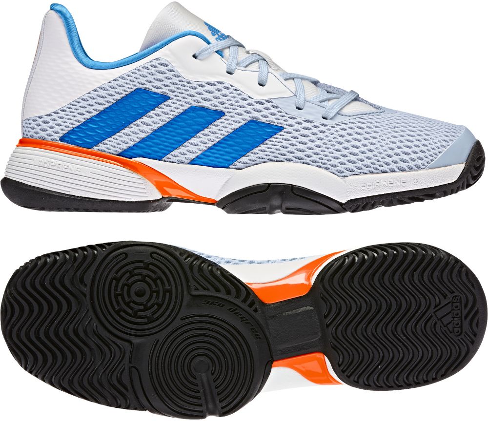 adidas Barricade K Blue/White Junior Tennis Shoes EUR 38 2/3