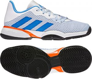 adidas Barricade K Blue/White Junior Tennis Shoes EUR 38 2/3