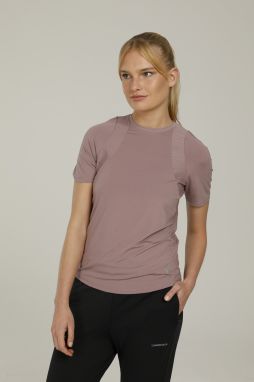 Lumberjack EMILY T-SHIRT 2FX PASTEL PURPLE Woman Sleeve T-Sh
