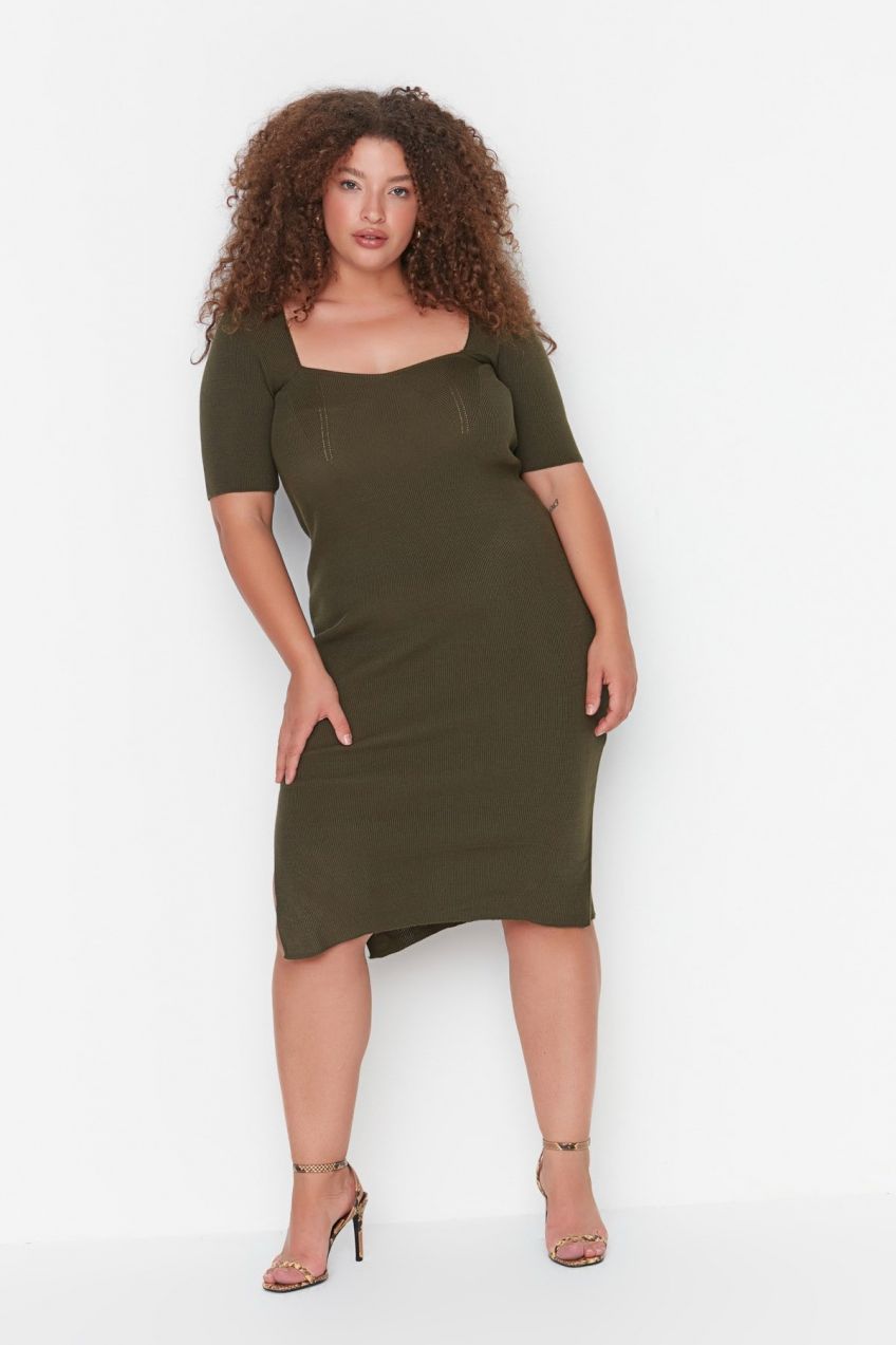 Dámske šaty Trendyol Plus size