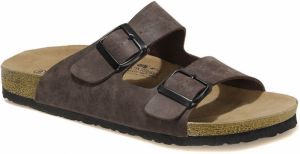 KINETIX  Aten 1Fx Brown Man Outdoor Slippers
