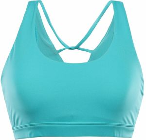 Women's sports bra ALPINE PRO BRATA ceramic
