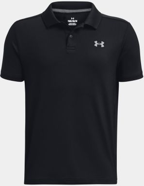 Čierne športové polo tričko Under Armour UA Performance Polo