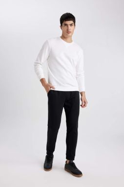 DEFACTO Slim Fit Rib Hem Sweatpants